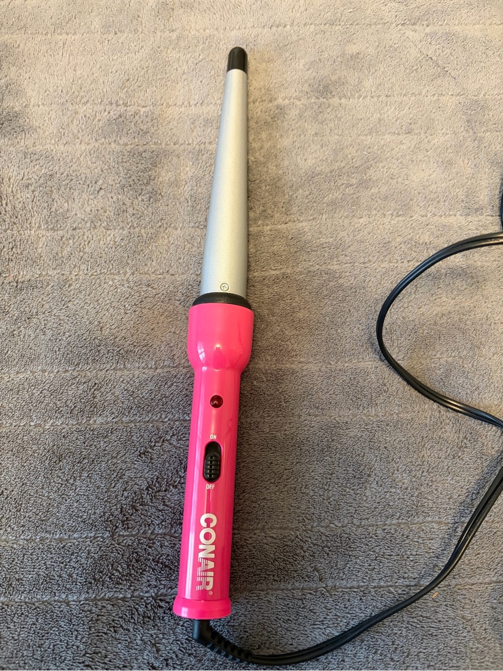 Conair Pink Tapered Curling Wand